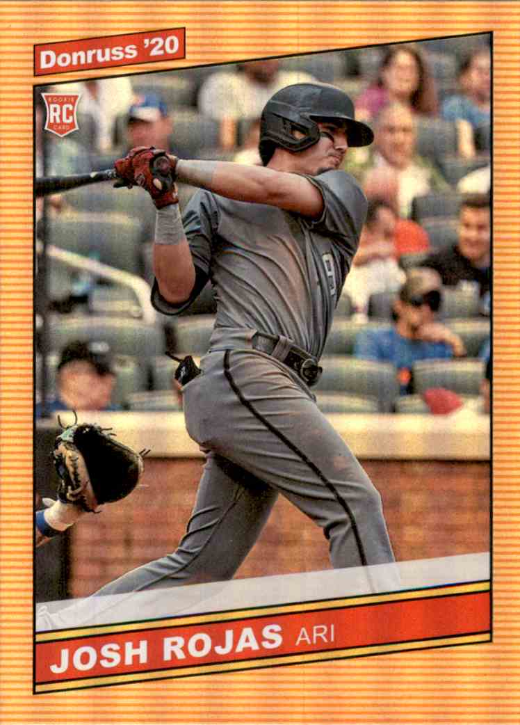 2020 Donruss Holo Orange Josh Rojas Retro #239