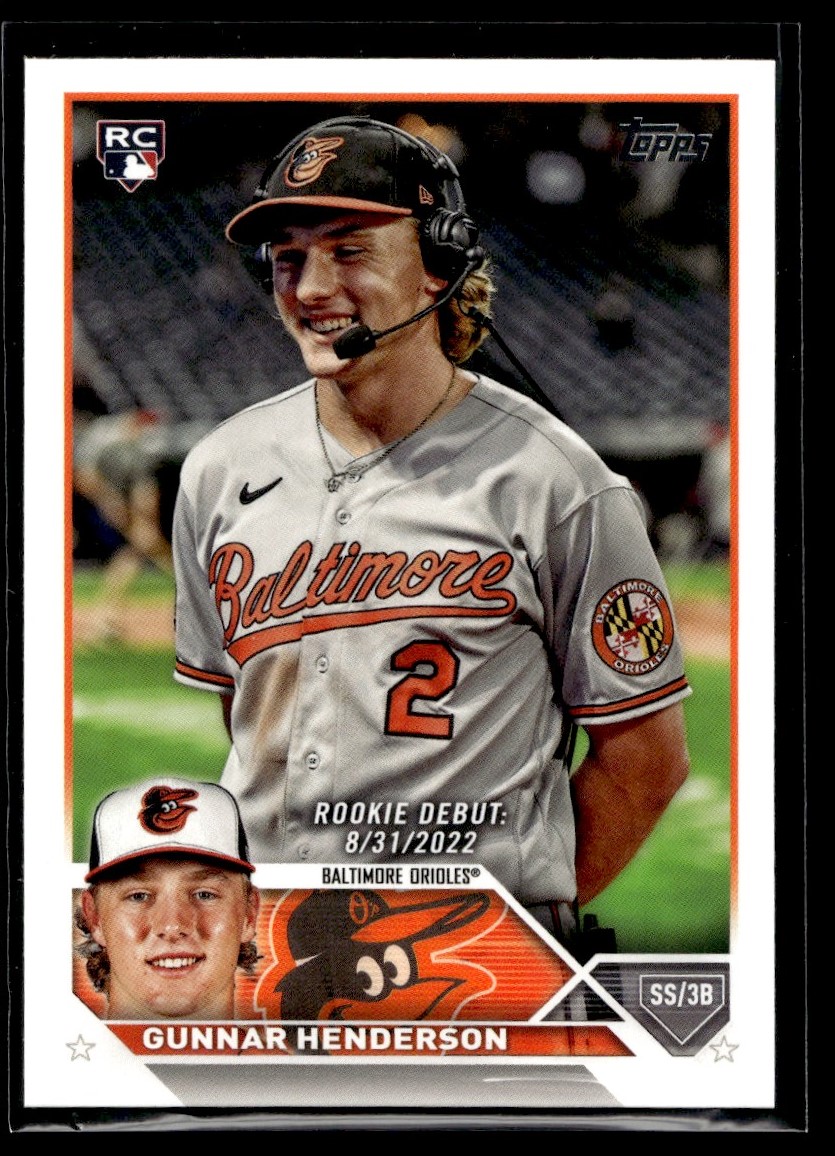 2023 Topps Update Gunnar Henderson #US18