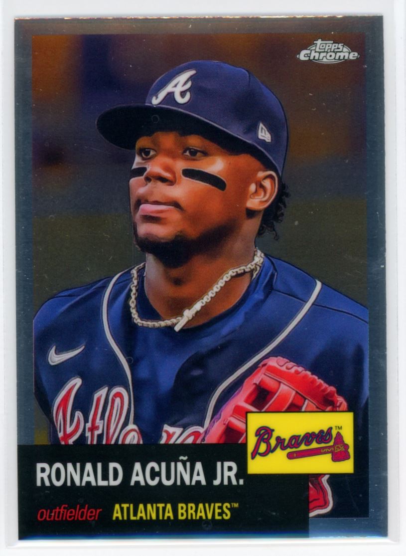 2022 Topps Chrome Platinum Ronald Acuna Jr. Atlanta Braves #250 | eBay