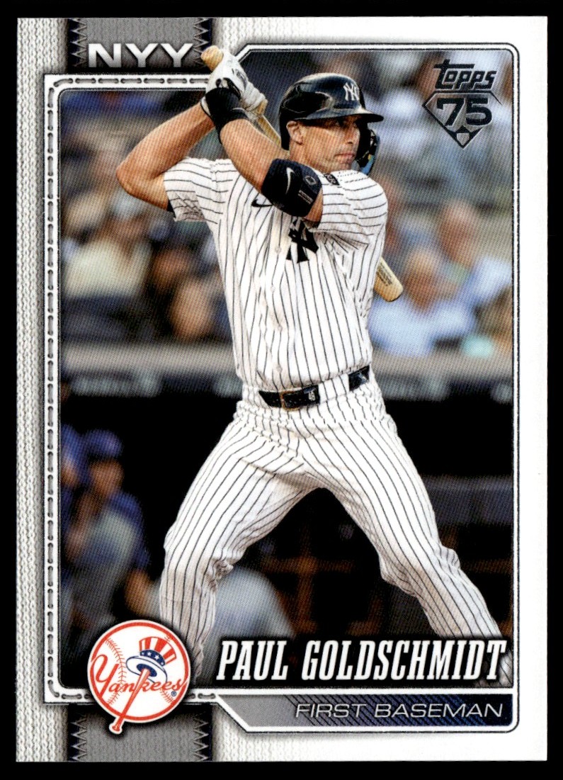 その他 Topps 2026 Paul Goldschmidt PP 1/1 2026 Topps Series 2 Base Paul Goldschmidt New York Yankees #597 | eBay