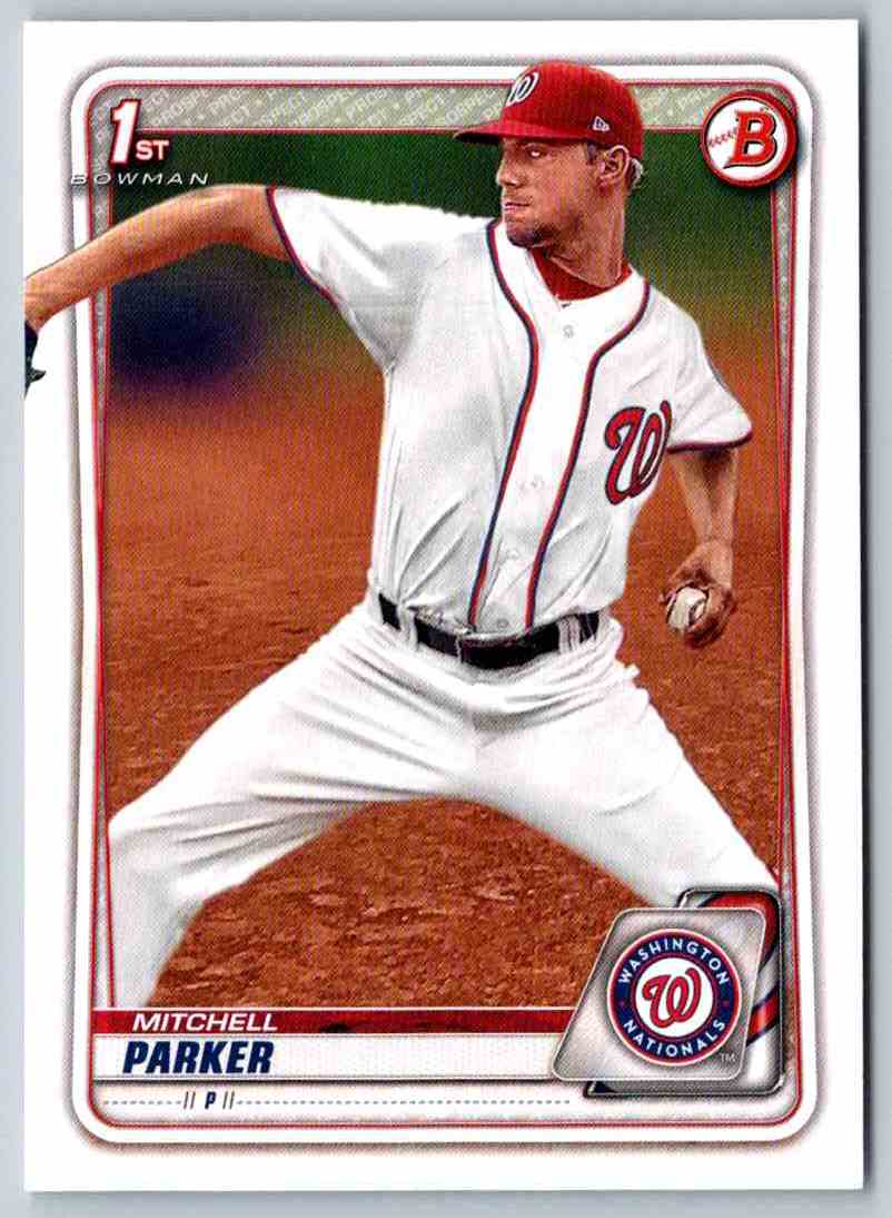 2020 Bowman Draft Mitchell Parker #BD-176