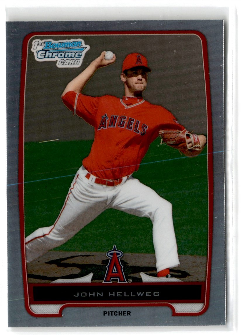 2012 Bowman Chrome Prospects John Hellweg #BCP218