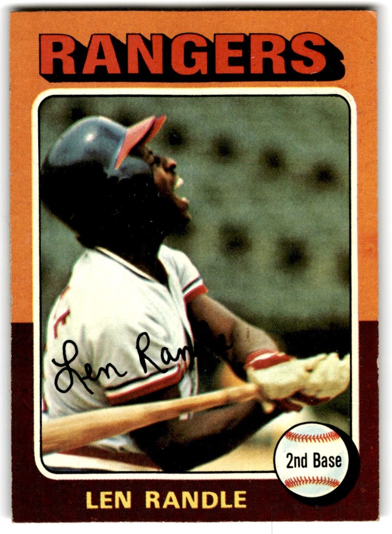 1975 TOPPS SET BREAK EX-EXMT #259 LEN RANDLE | eBay
