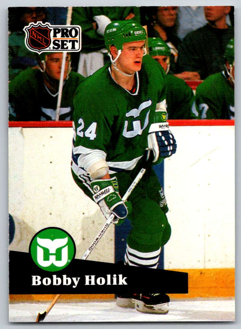 1991-92 Pro Set Bobby Holik #79 card front image
