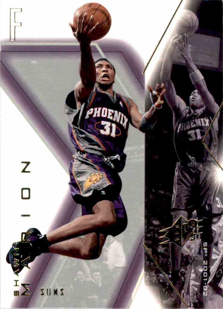 2001-02 SPx Shawn Marion #68 card front image