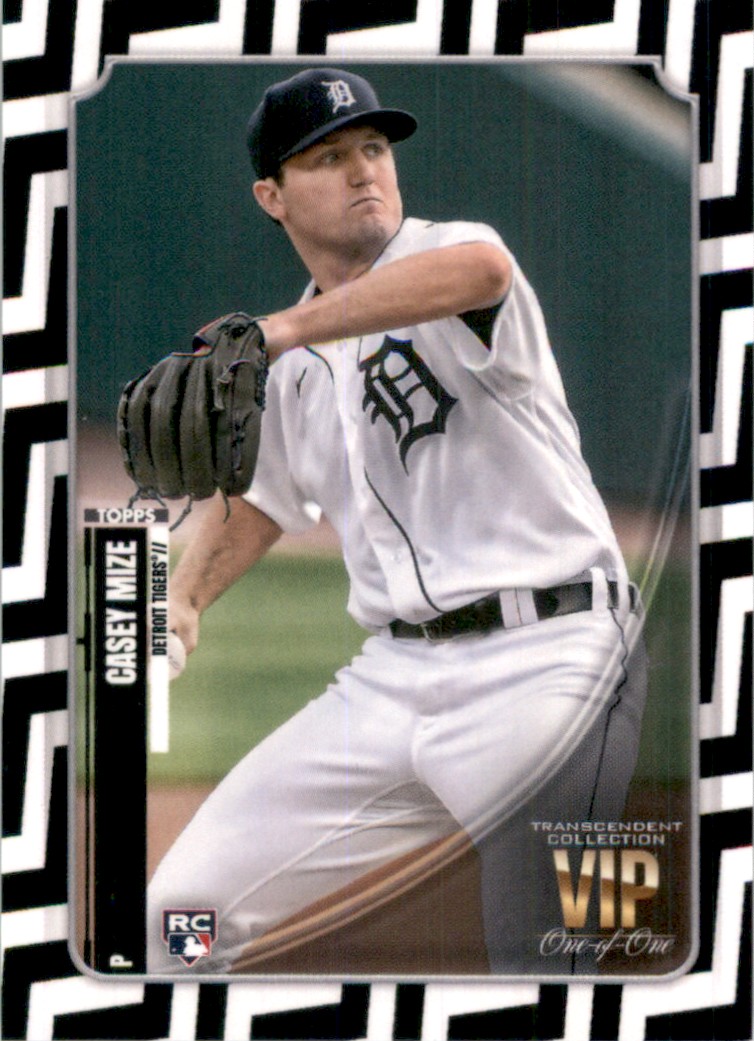 2021 Topps Transcendent VIP Party Casey Mize VIP23 on Kronozio