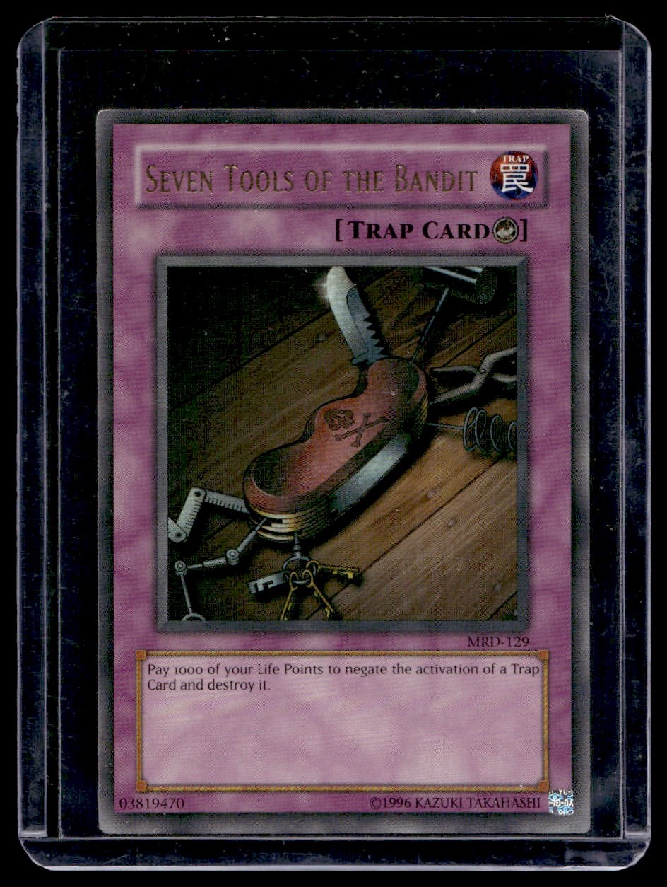 1996 Yu-Gi-Oh! Foil Seven Tools of the Bandit #MRD-129 | eBay