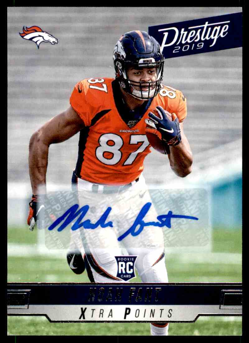 2019 Prestige Xtra Points Noah Fant 208 on Kronozio