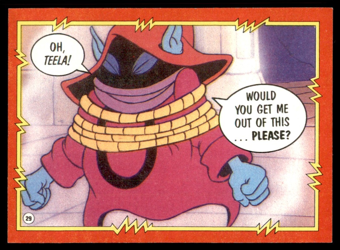 1984 topps Masters of the universe Orko Mattel #29 - Picture 1 of 2