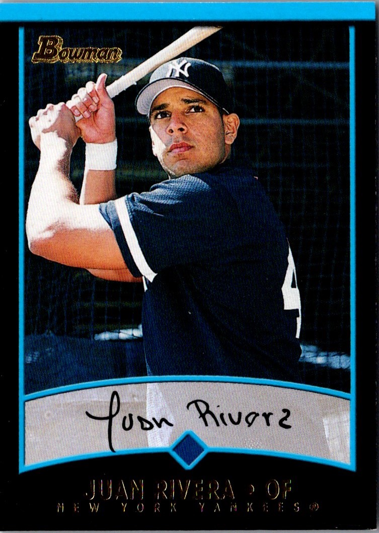 2001 Bowman Draft Picks & Prospects Juan Rivera #BDP20