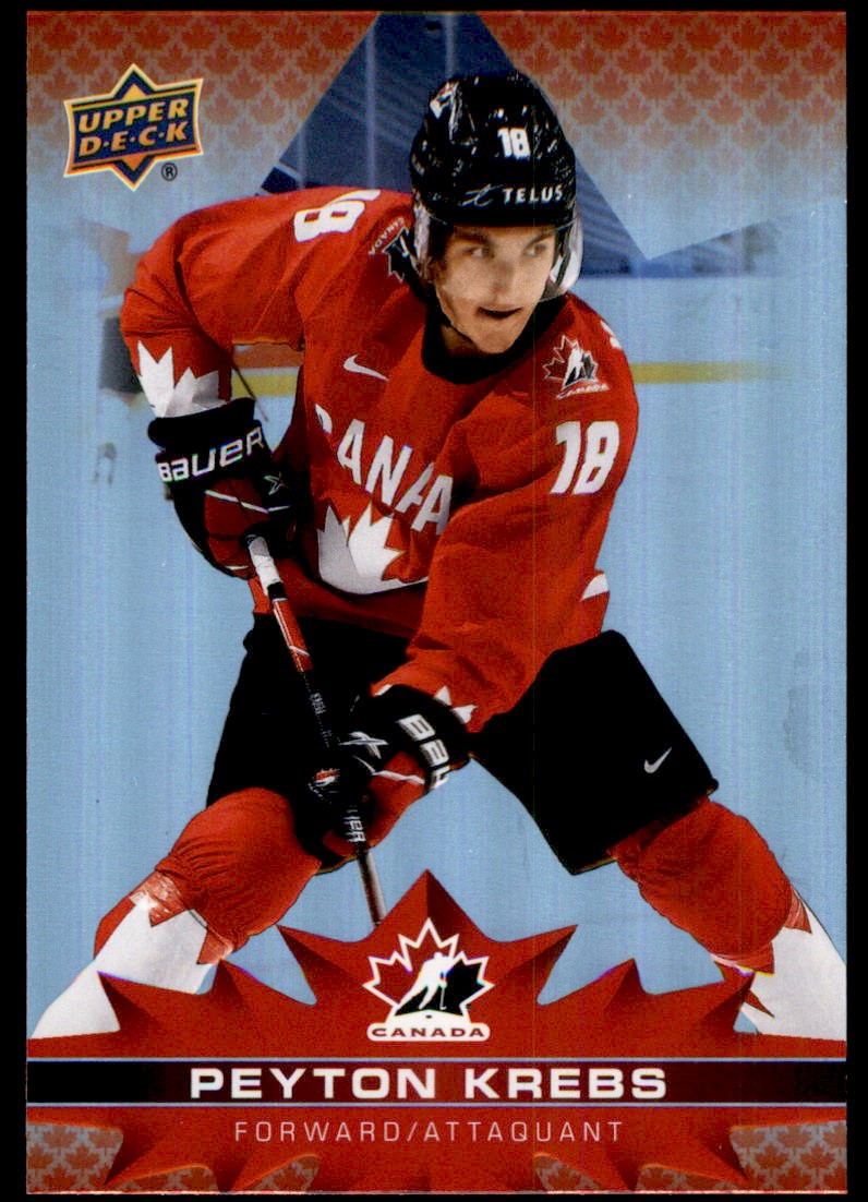 2021-22 Upper Deck Tim Hortons Team Canada Peyton Krebs #35