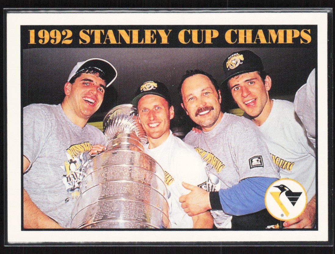1992-93 Score 1992 Stanley Cup Champs Pittsburgh Penguins #518 | eBay