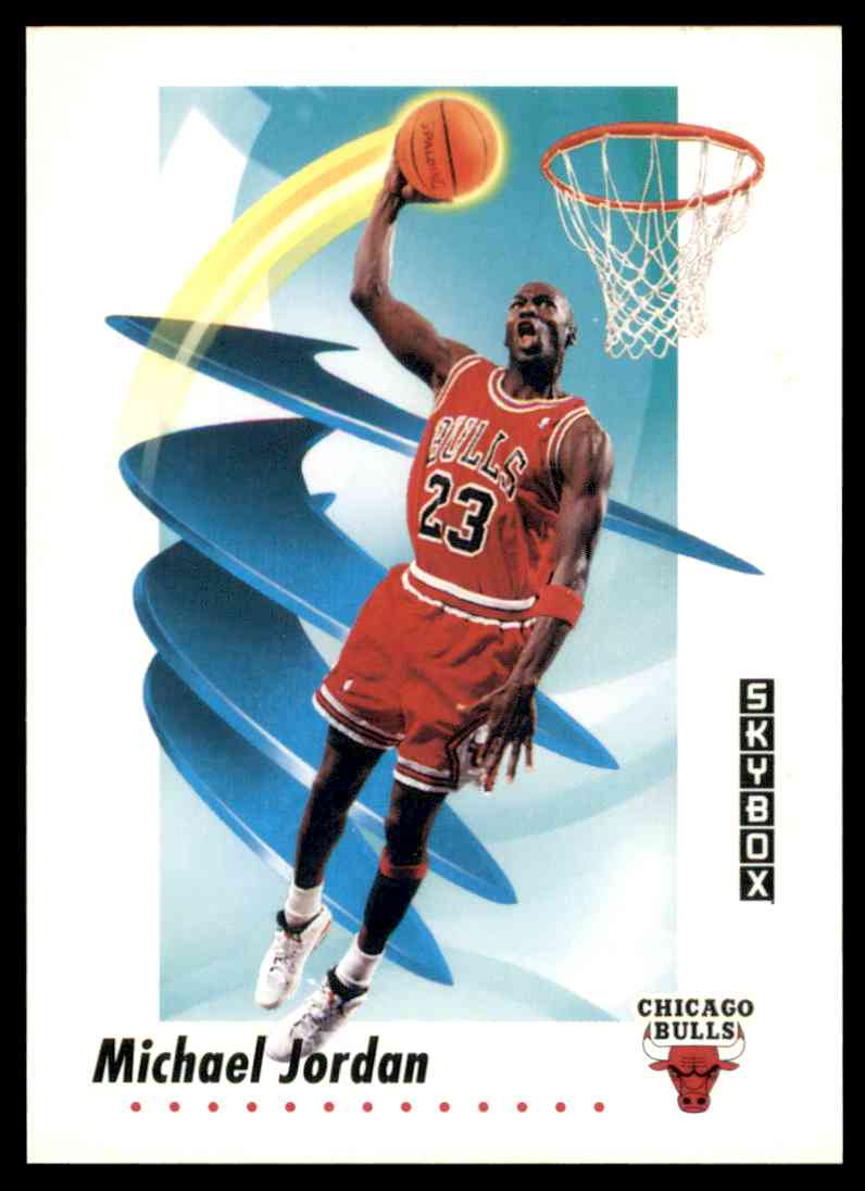 1991-92 Skybox Michael Jordan #39 on 