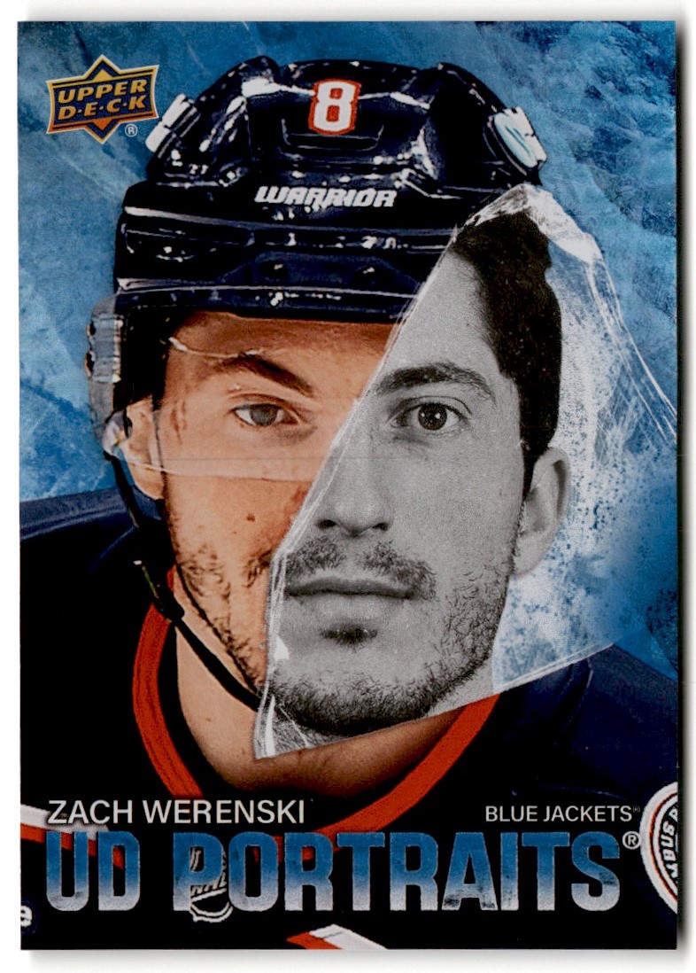 Zach Werenski 2025-26 Upper Deck UD Portraits #P-26 Columbus Blue