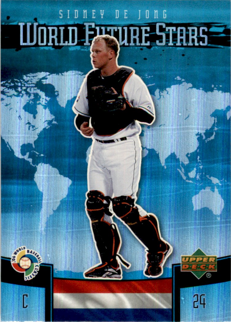 コリシアン　プロスターズ　 WORLD CHAMPIONS 2006 2006 Upper Deck Future Stars World Sidney de Jong Netherlands #WBC