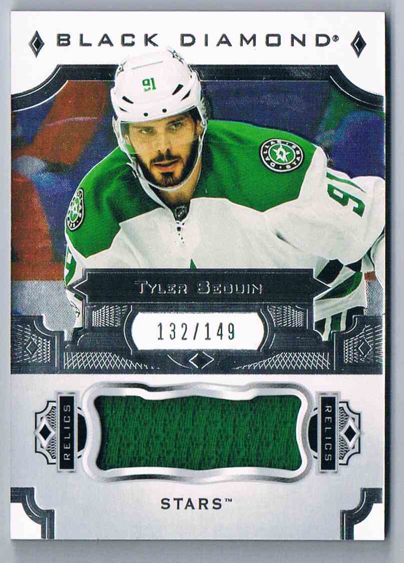 2017 18 Upper Deck Black Diamond Relics Tyler Seguin Bdb Ts Card Front 2017 18 Upper Deck Black Diamond Relics Tyler Seguin Bdb Ts Card Front