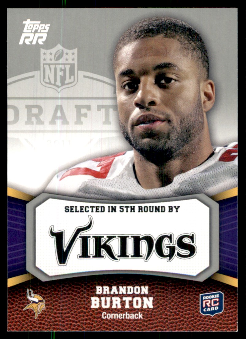 2011 Topps Rising Rookies Brandon Burton 174 on Kronozio