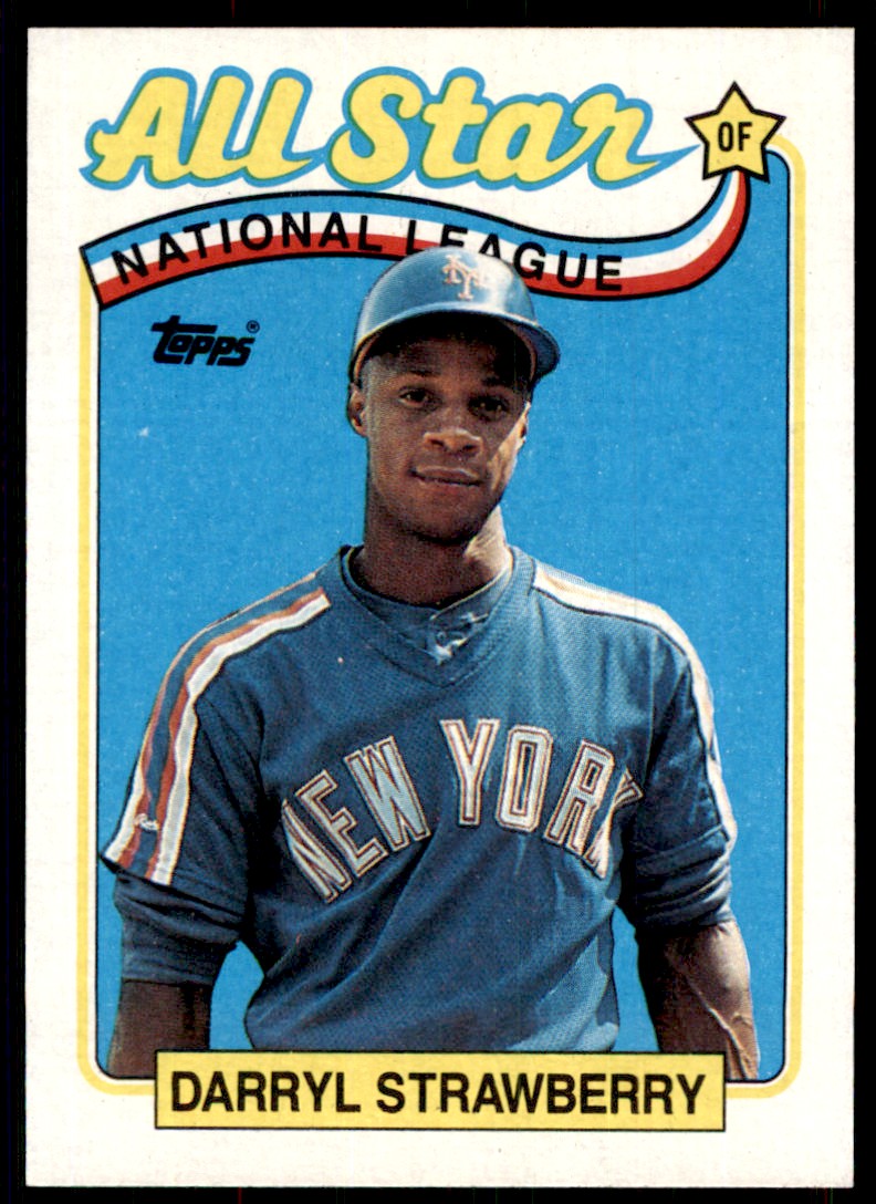 1989 Topps Darryl Strawberry Baseball Cards #390 | eBay