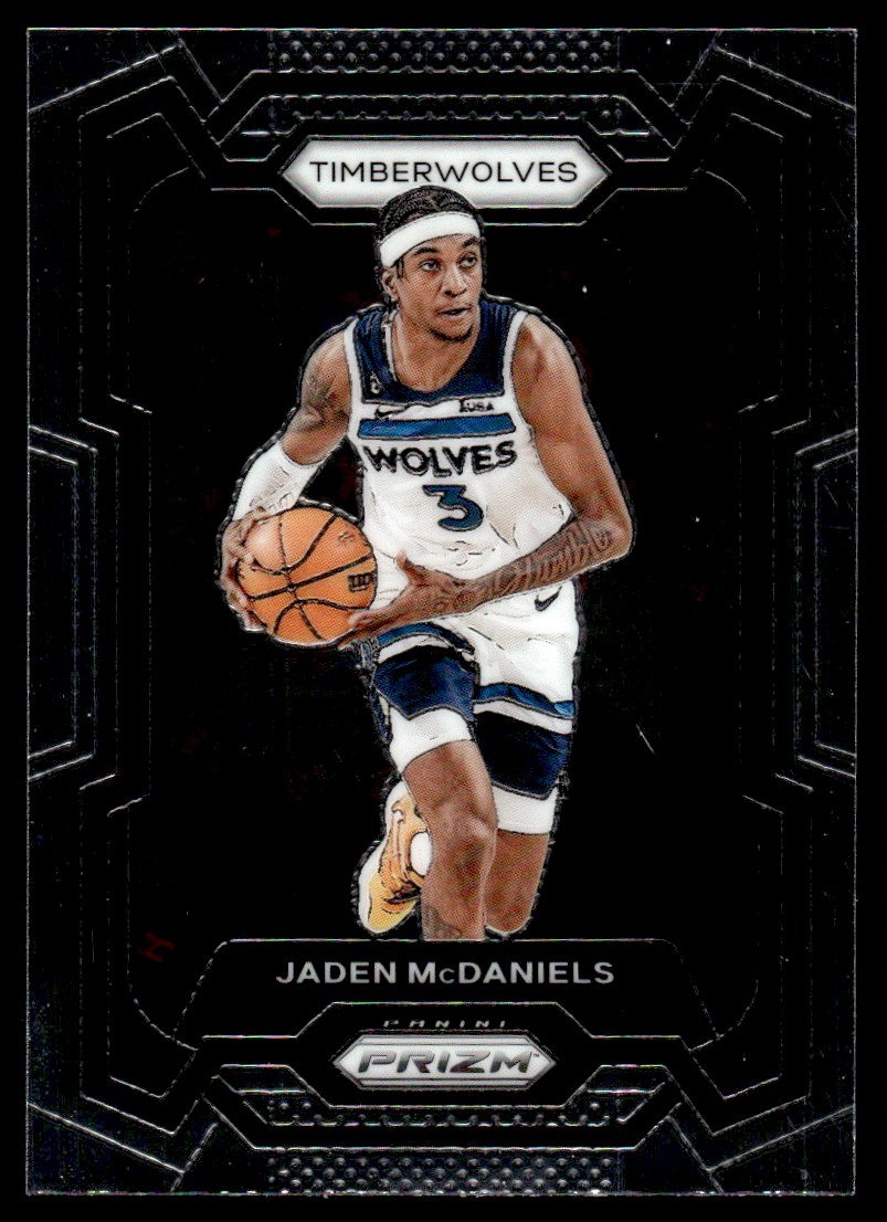 5枚限定RC・ジャージーナンバー】 Jaden McDaniels レア期間限定出品