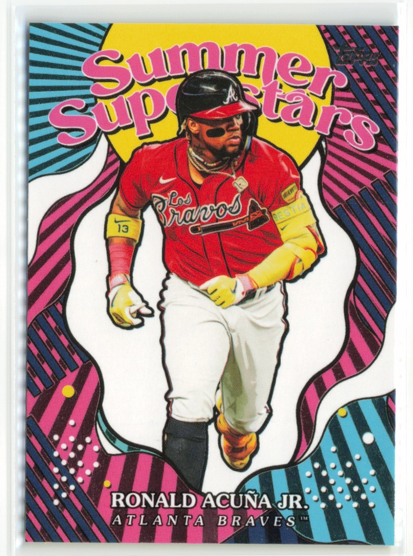坊さん(ら)評価22は気をつけて！Topps auto Acuna jr. Ronald Acuna Jr. 2022 Topps Chrome Club Plaques Refractor