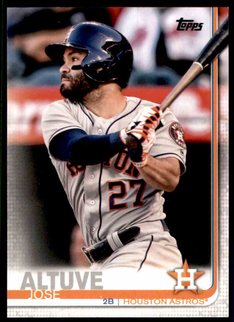 2019 Topps Jose Altuve #178