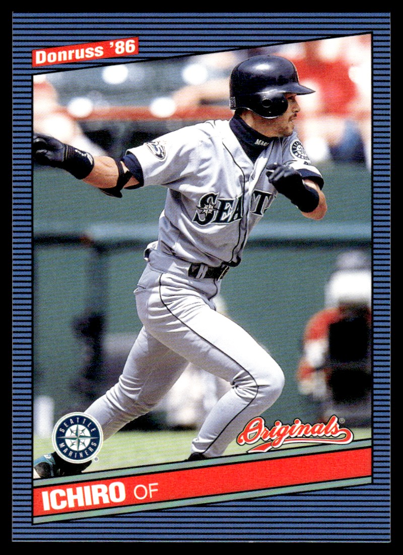 2002 Donruss Originals Baseball Ichiro Suzuki Seattle