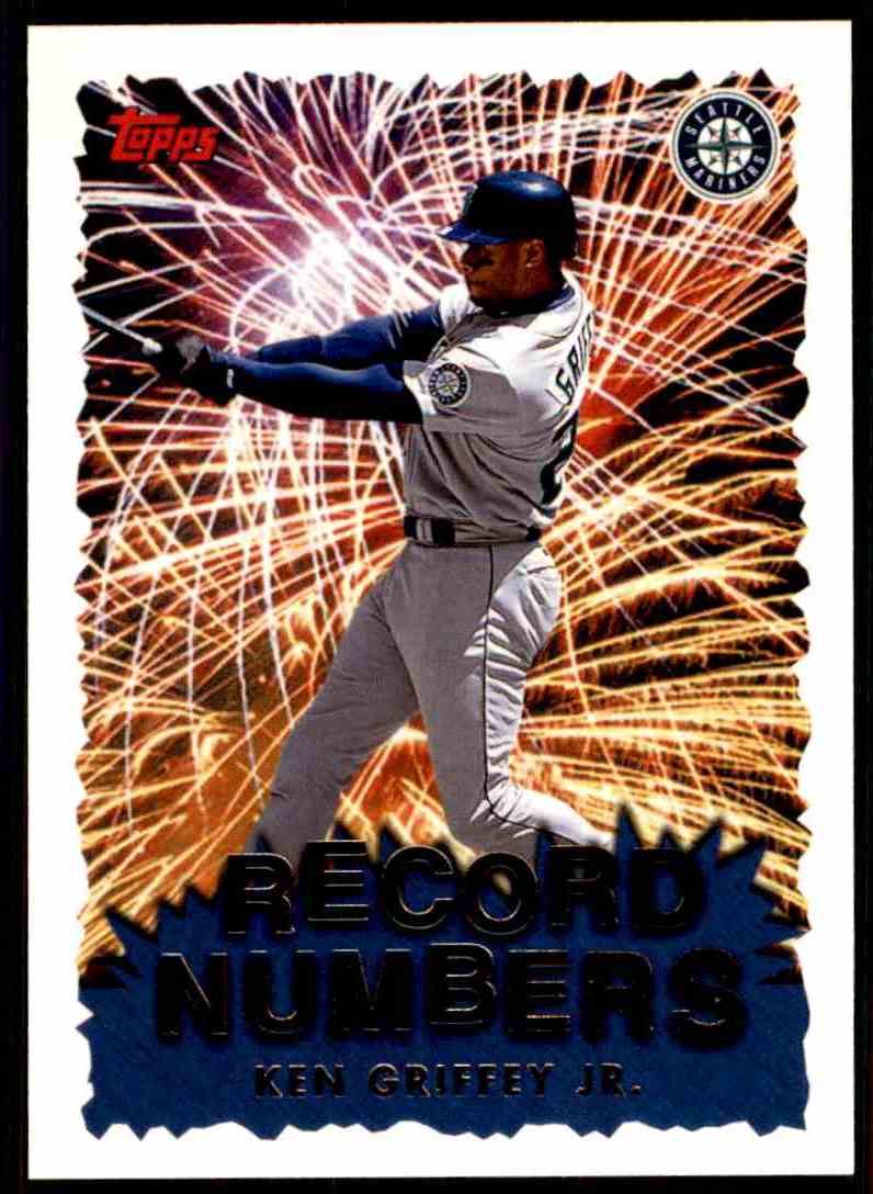 1999 Topps Record Numbers Ken Griffey JR. #RN4