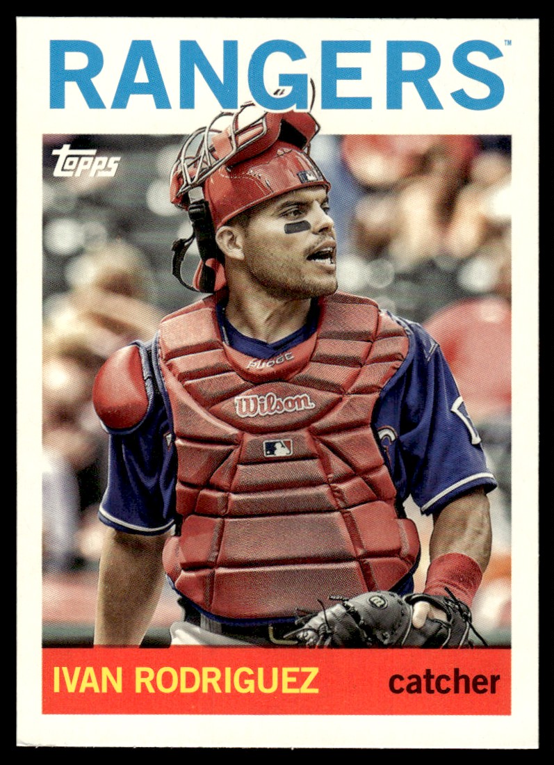 2025 Topps Archives IVAN RODRIGUEZ #20 Texas Rangers | eBay
