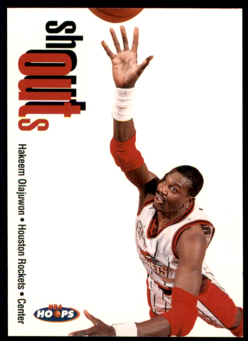 Hakeem Olajuwon NBA 1998-99 Topps Finest Non-Protected Refractor 