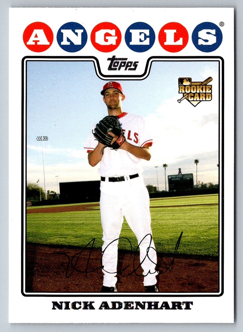 2008 Topps Updates & Highlights Nick Adenhart #UH129