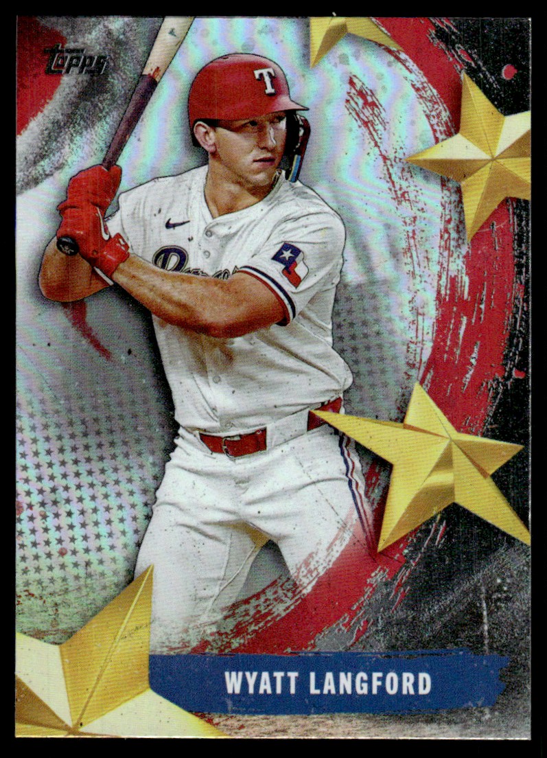 2025 Topps Stars of MLB Wyatt Langford #SMLB-55 on Kronozio