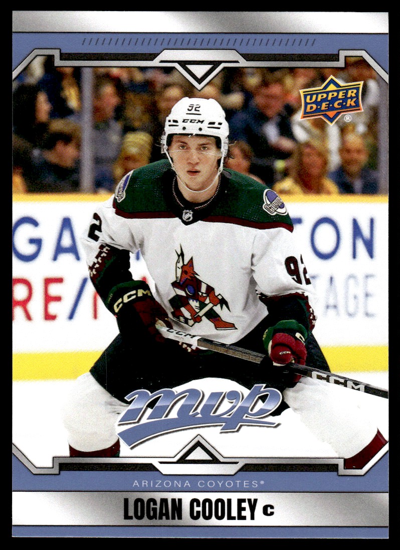2024-25 Upper Deck MVP LOGAN COOLEY #38 Arizona Coyotes | eBay