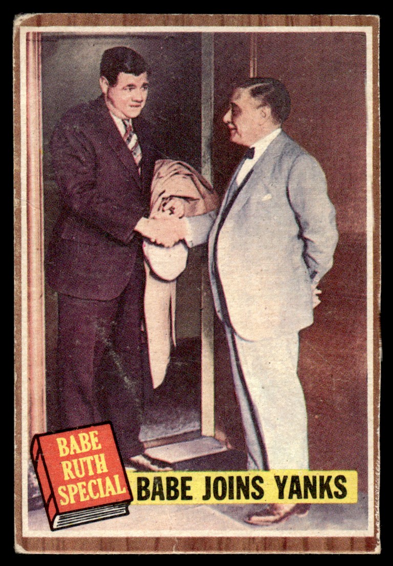 1962 Topps Babe Ruth #136 card front image