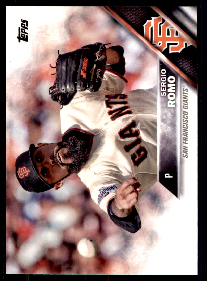 2016 Topps Sergio Romo #596