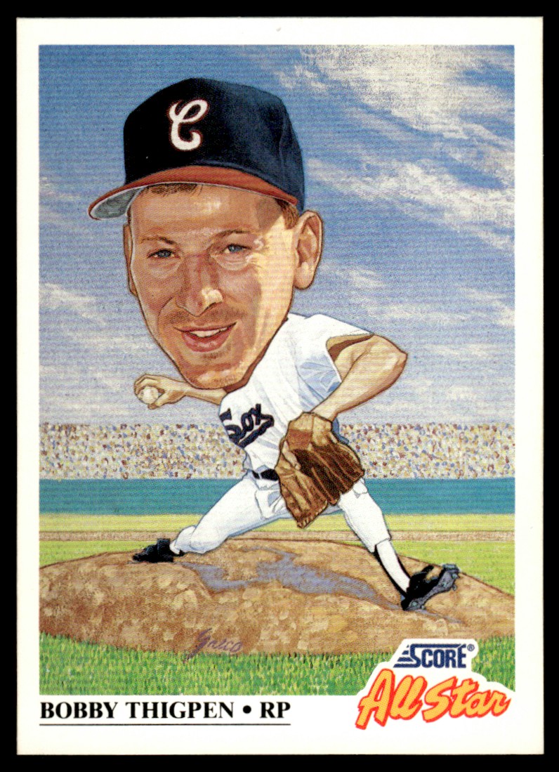1991 Score All-Star #401 Bobby Thigpen Chicago White Sox | eBay