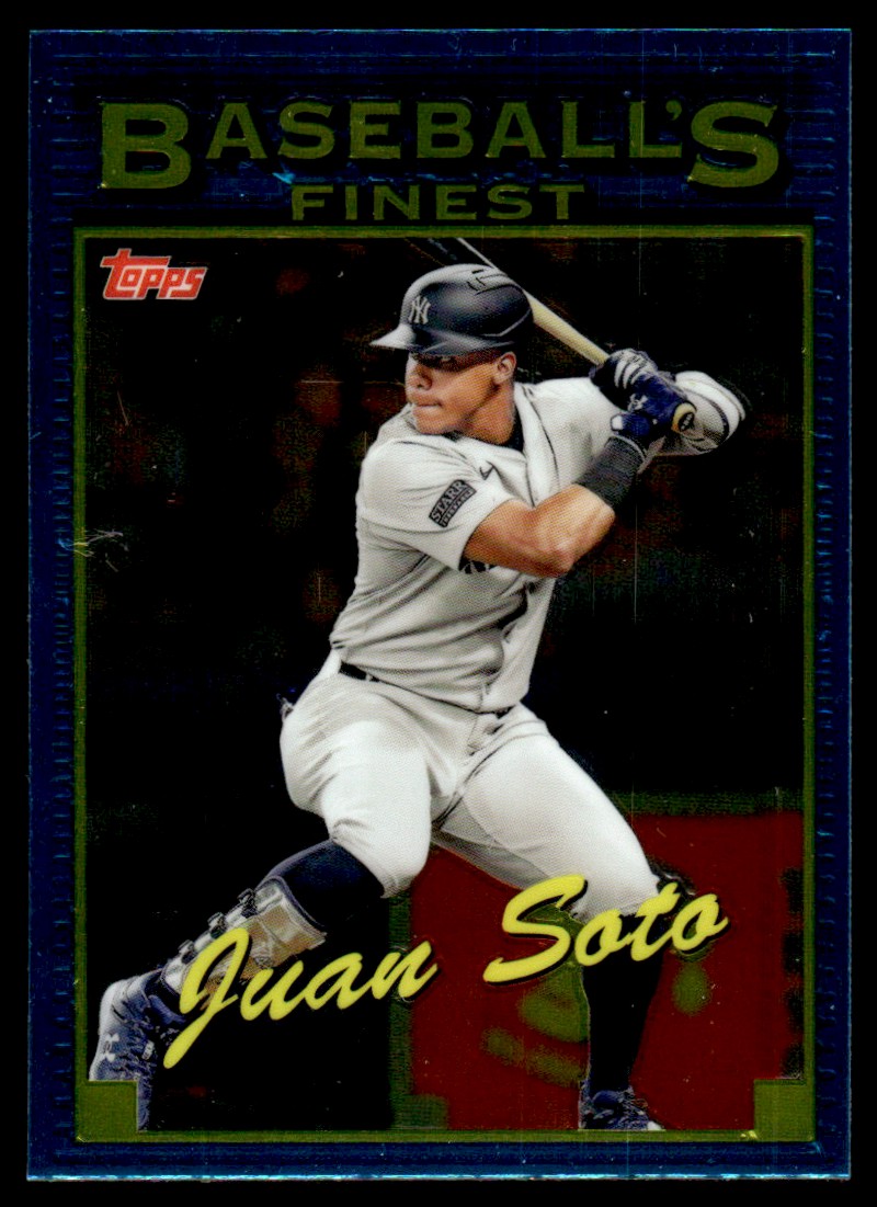 Topps - 75枚限定 2024 Topps Finest 今永昇太 RC PSA 9 2024 Topps Finest Flashback Juan Soto New York Yankees #93-9