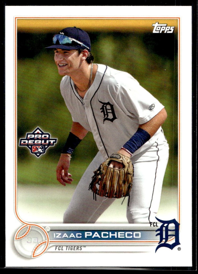 sachi❤︎ 2022 Topps Pro Debut Izaac Pacheco FCL Tigers #PD-76 | eBay
