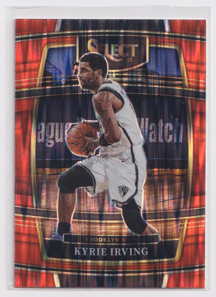 2021-22 Panini Select Orange Flash Prizms Kyrie Irving #80 | eBay
