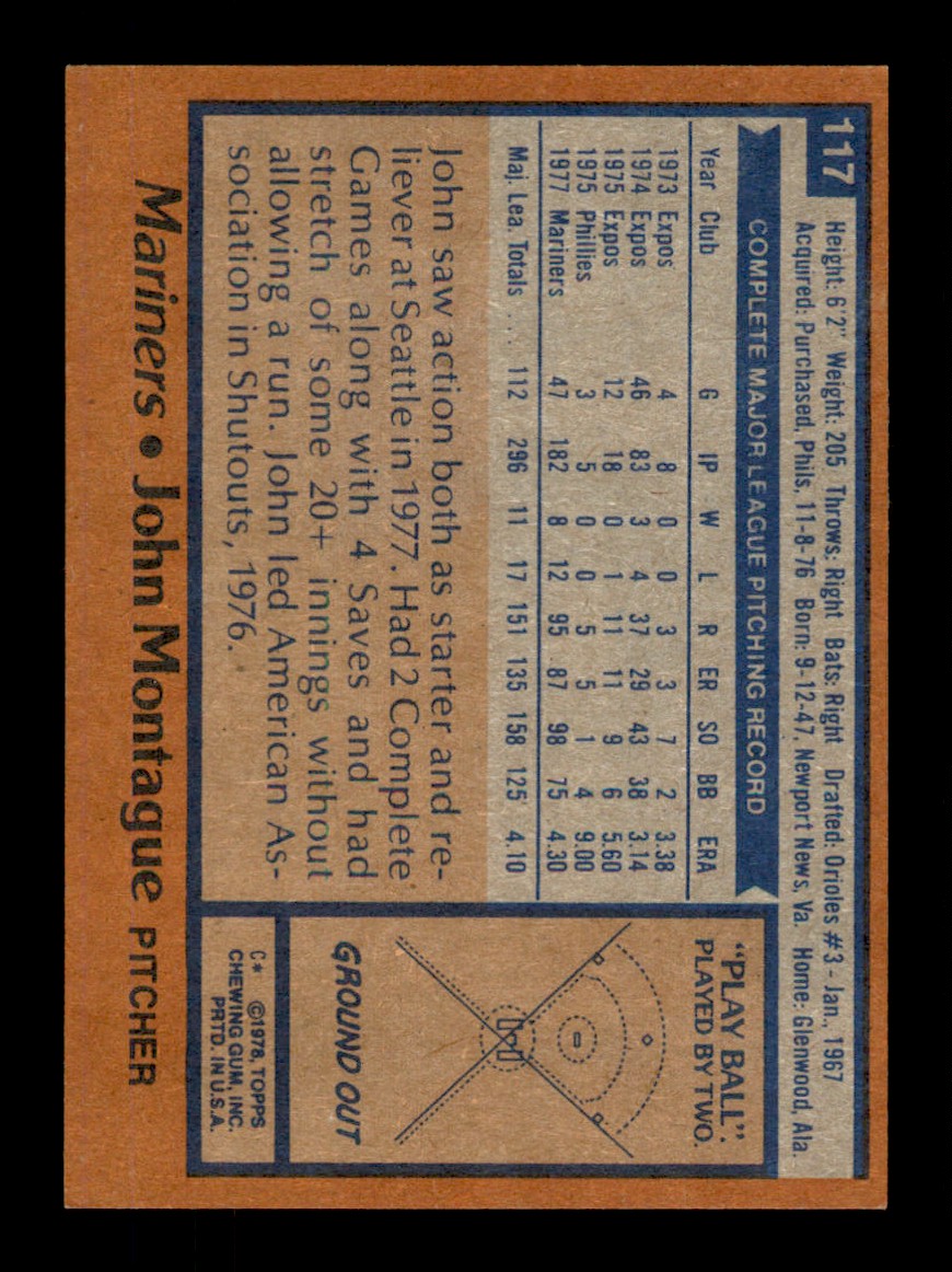 Topps Baseball #1-250 1978 - TÚ ELIGES - Completa tu conjunto - Imagen 234 de 499