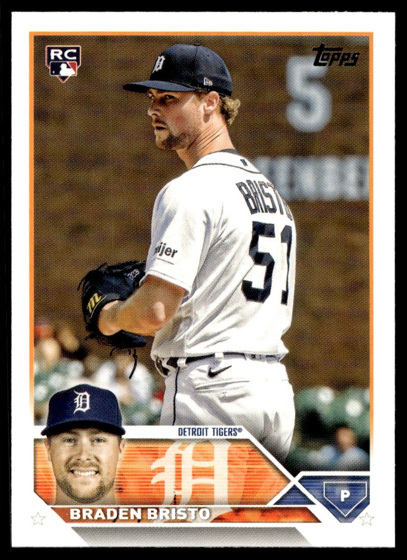 2023 Topps Update Braden Bristo #US282