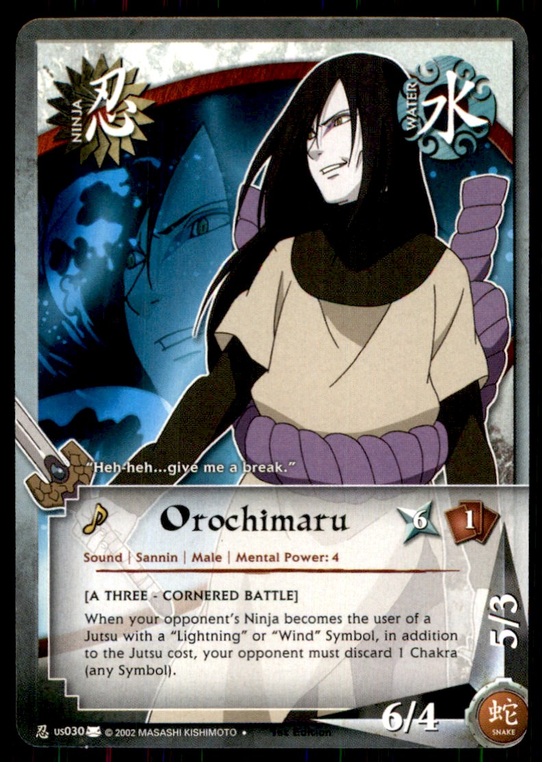 orochimaru yugioh card Orochimaru S.H.Figuarts Figure 