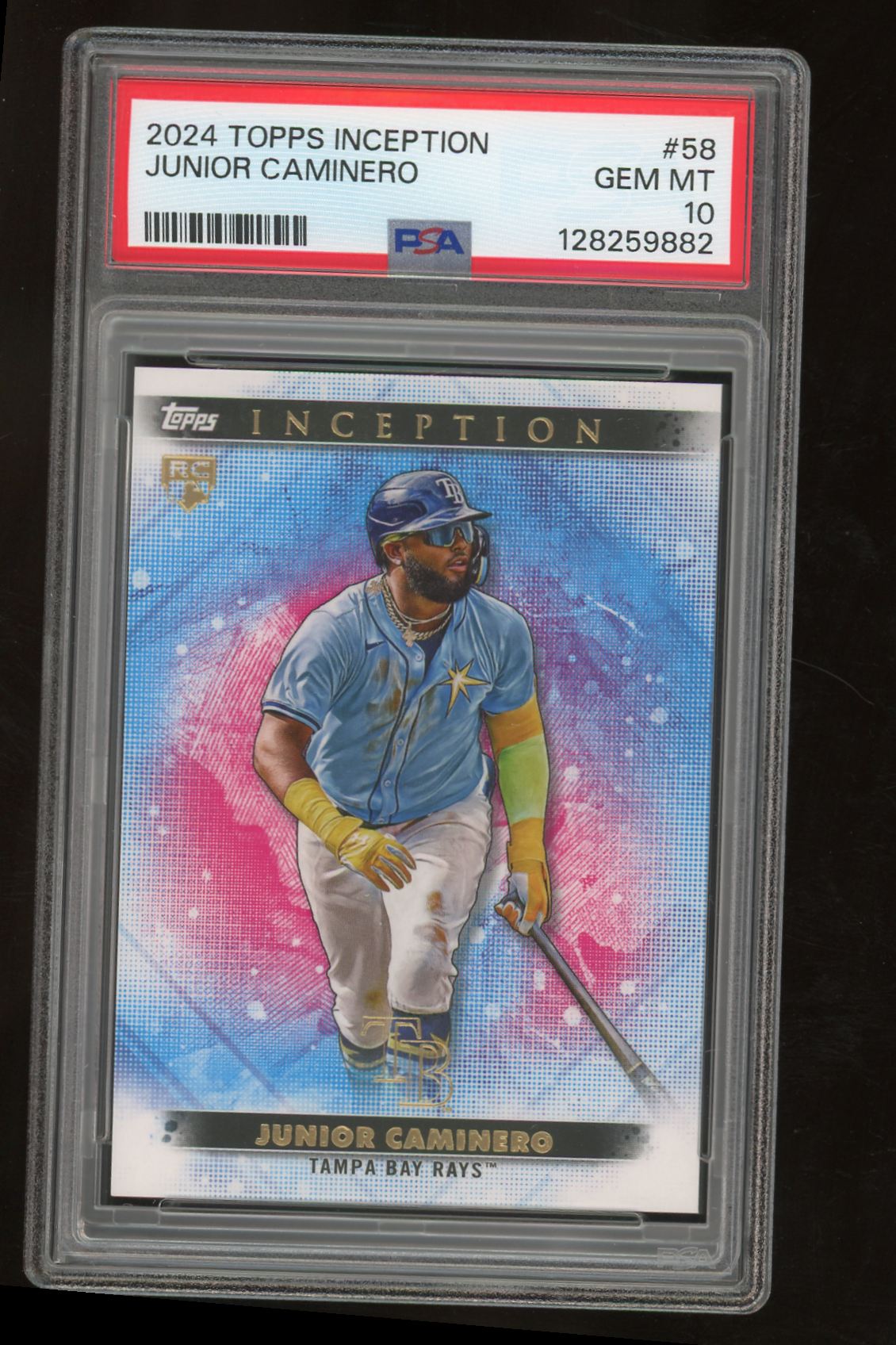 JUNIOR CAMINERO 2024 TOPPS INCEPTION #58 RC PSA 10 | eBay