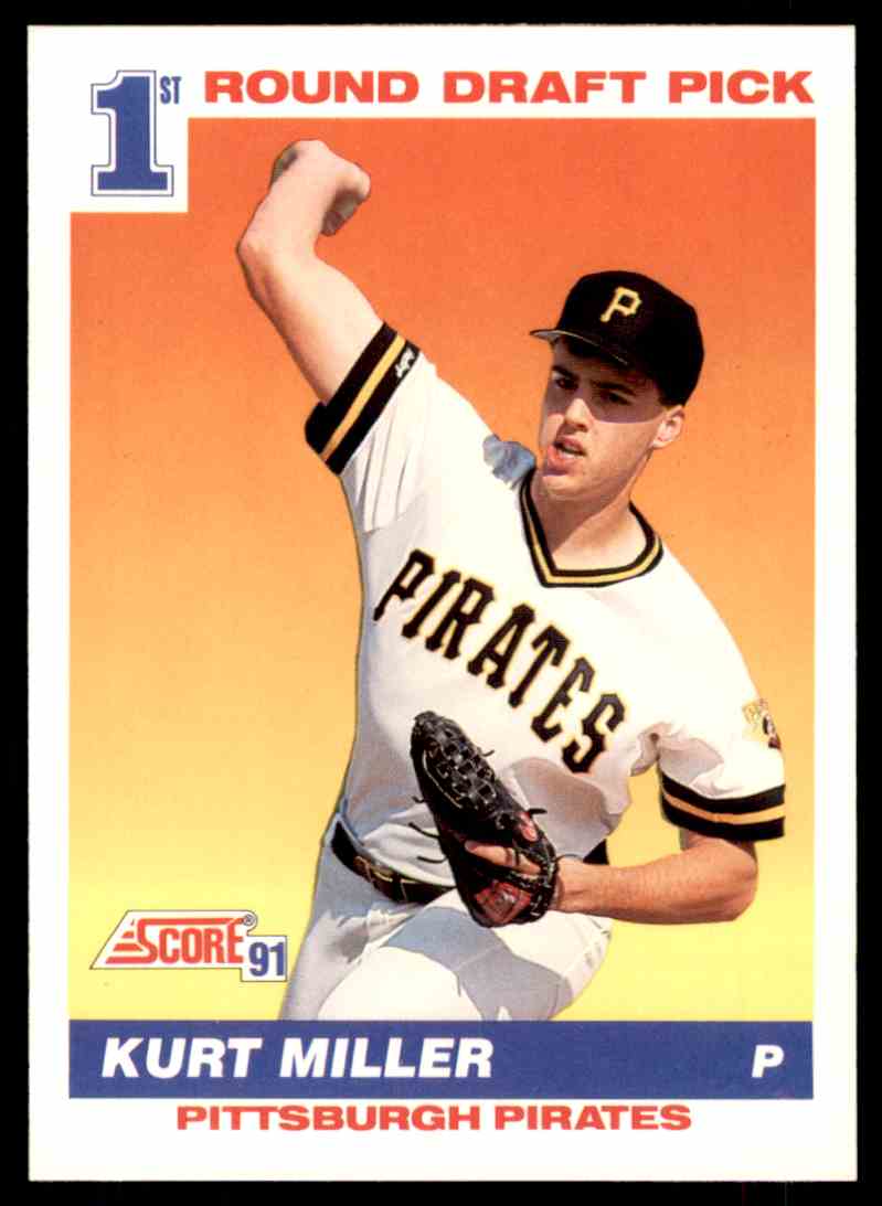 1991-92 Score MLB Baseball Kurt Miller #682