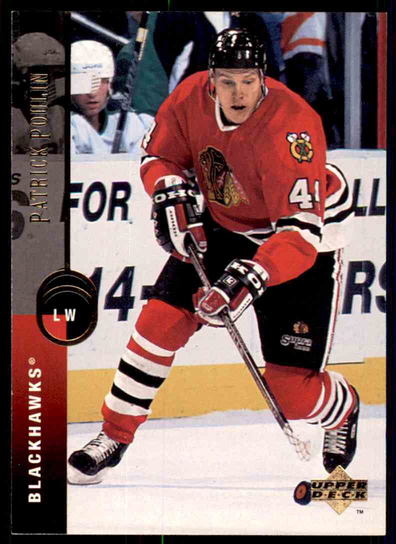 1994-95 UPPER DECK PATRICK POULIN CHICAGO BLACKHAWKS #36 | eBay