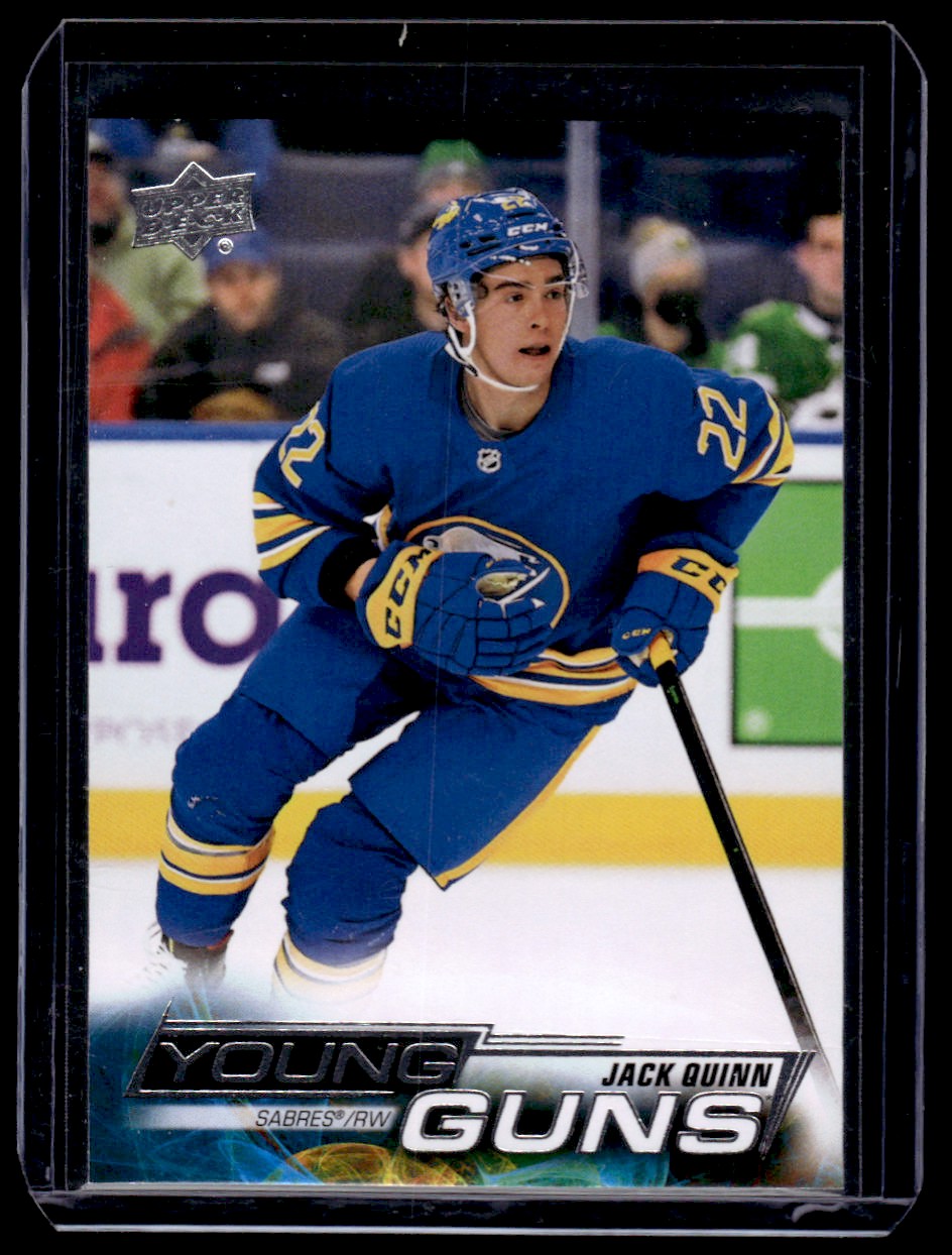 2022-23 Upper Deck Series 1 Young Guns Jack Quinn #204 on Kronozio