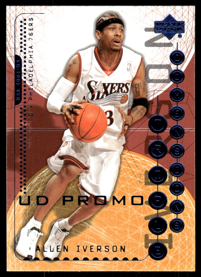 Allen Iverson Philadelphia 76ers #64 2004-05 Upper Deck Hardcourt
