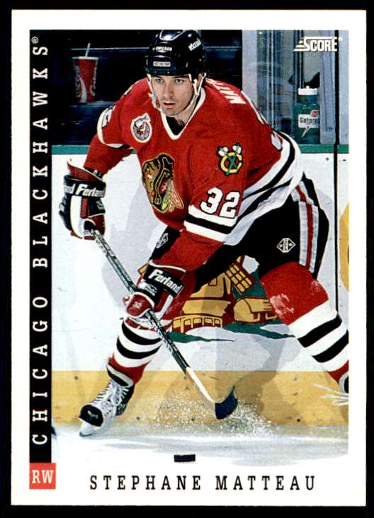 1993-94 Score Stephane Matteau #398