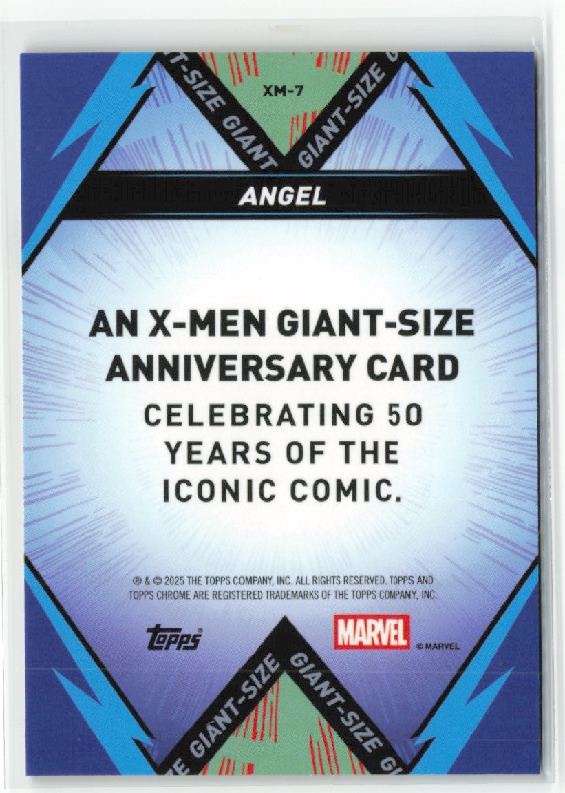 2025 Topps Marvel Chrome Angel #XM-7 X-MEN GIANT-SIZE | eBay