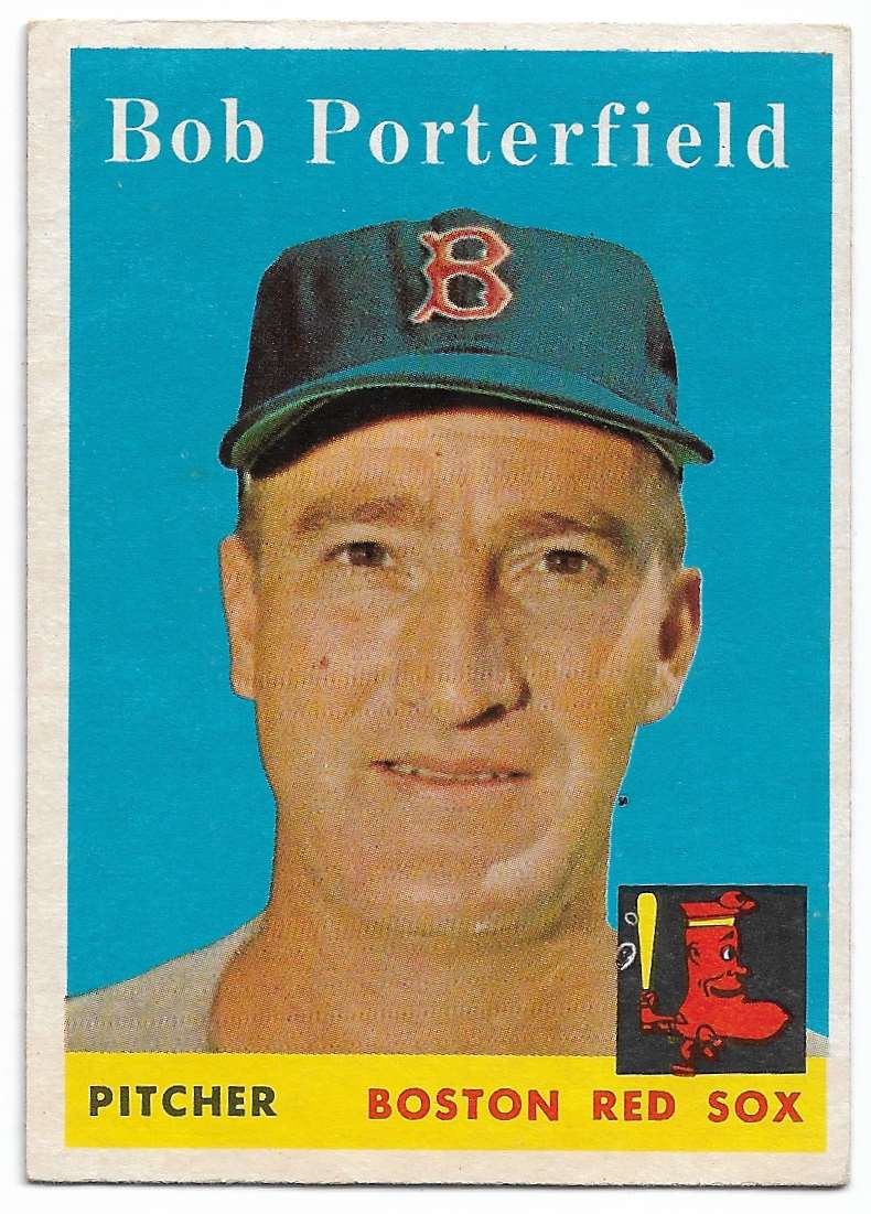 1958 Topps Bob Porterfield #344 card front image