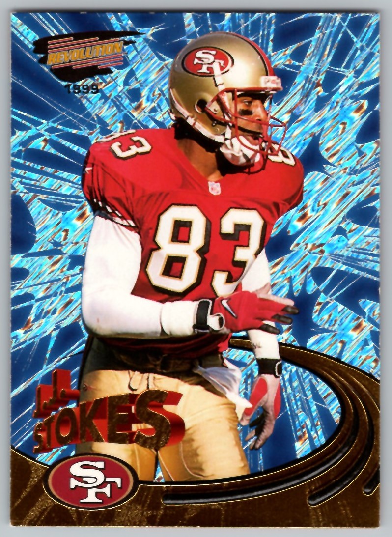 1999 PACIFIC REVOLUTION J.J. STOKES SAN FRANCISCO 49ERS #153 | eBay